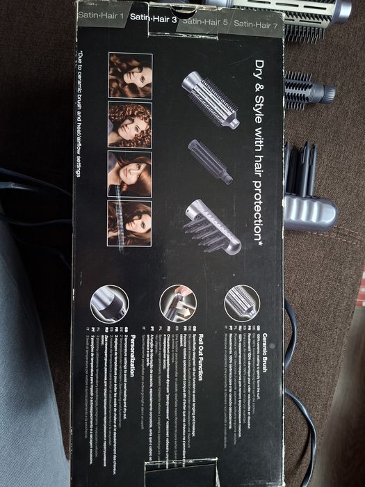 Perie modelatoare cu aer cald Braun