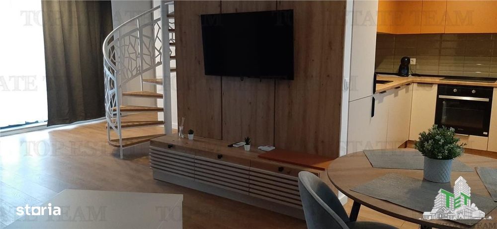 2 camere  cu Terasa de 100 mp , Duplex Exclusivist  - Lux la Mansarda!