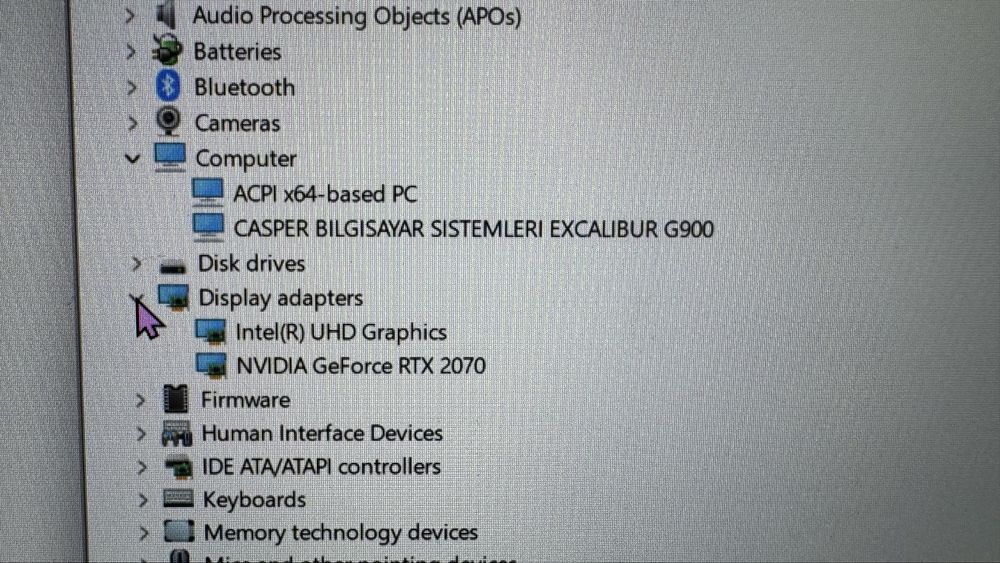 Ноутбук игровой Casper Excalibur g900