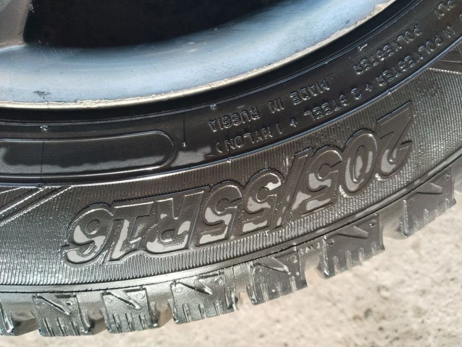 Титанка с покрышками