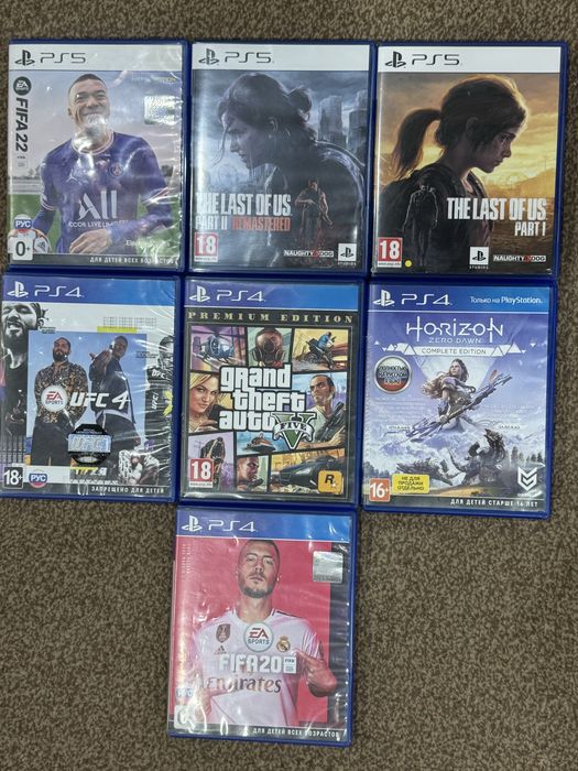 Диски playstation ps