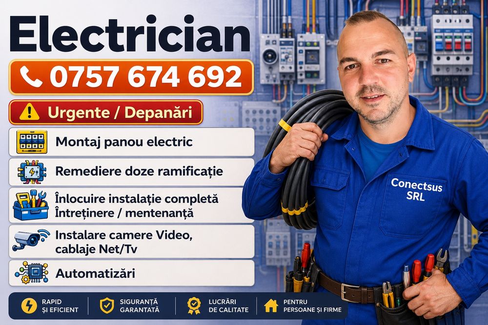 Electrician interioare Braşov