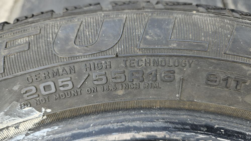 Гуми 205 55 16 фулда