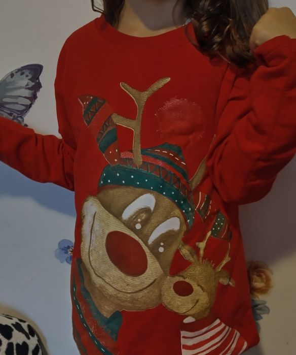 Lot bluze 7 ani și o gecuta blugi toate 60 lei