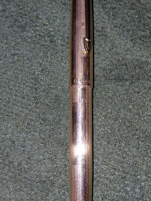 Винтидж комплект Parker 61- писалка, химикал и автоматичен молив, 12 k Gold Filled, с оригинална кутия