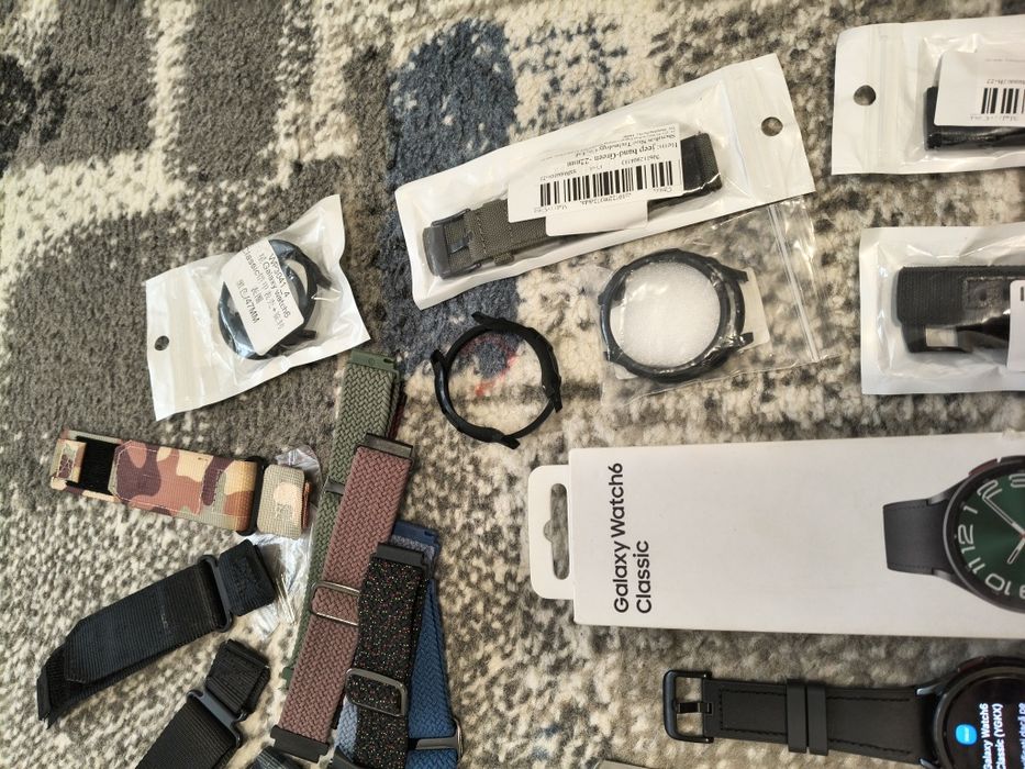 Samsung Galaxy S22, Galaxy watch 6 classic impecabil, incarcator wireless Samsung