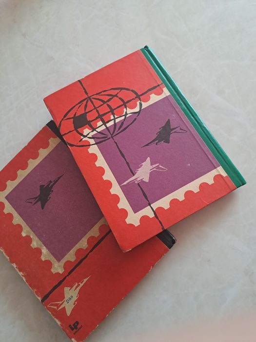 Album Timbre-1930-'68-Diferite Țări Brazilia, Chile, England etc.