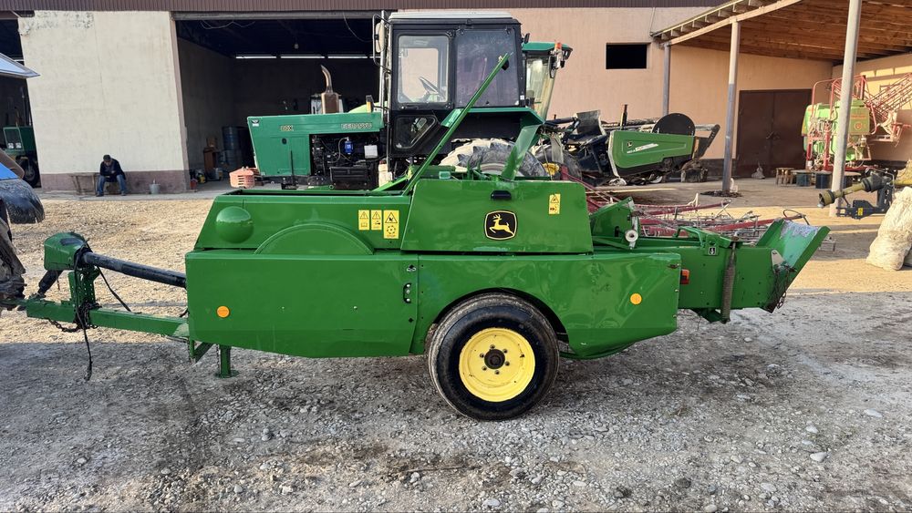 John deere 359 пресс подборщик