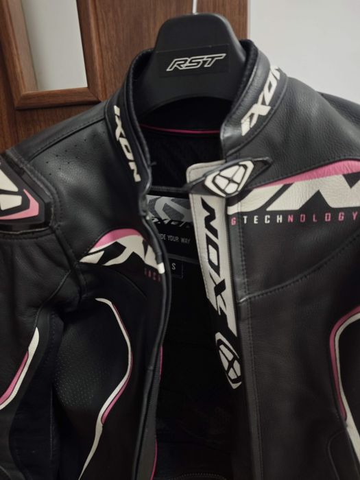Geaca (jacheta) moto femei piele Racing Ixon  Trinity