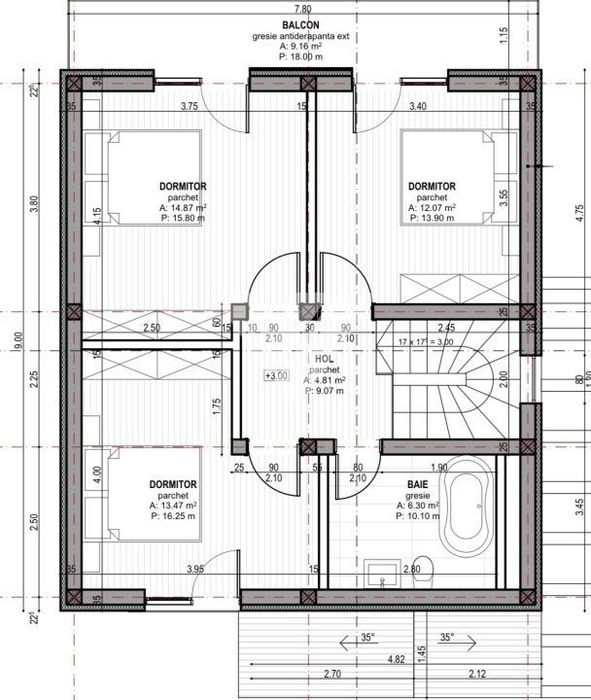 Casa individuala P+M cu teren 441 mp de vanzare in Sura Mica Sibiu
