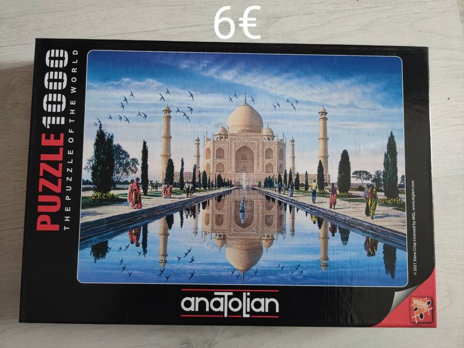 Пъзели от 1000 до 2000 части