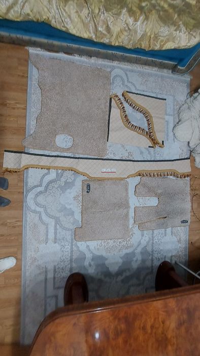 Коврики и занавески для фуры DAF