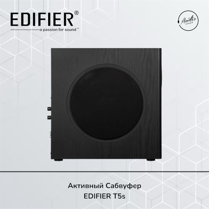 Edifier T5s — активный сабвуфер - 1год гарантии