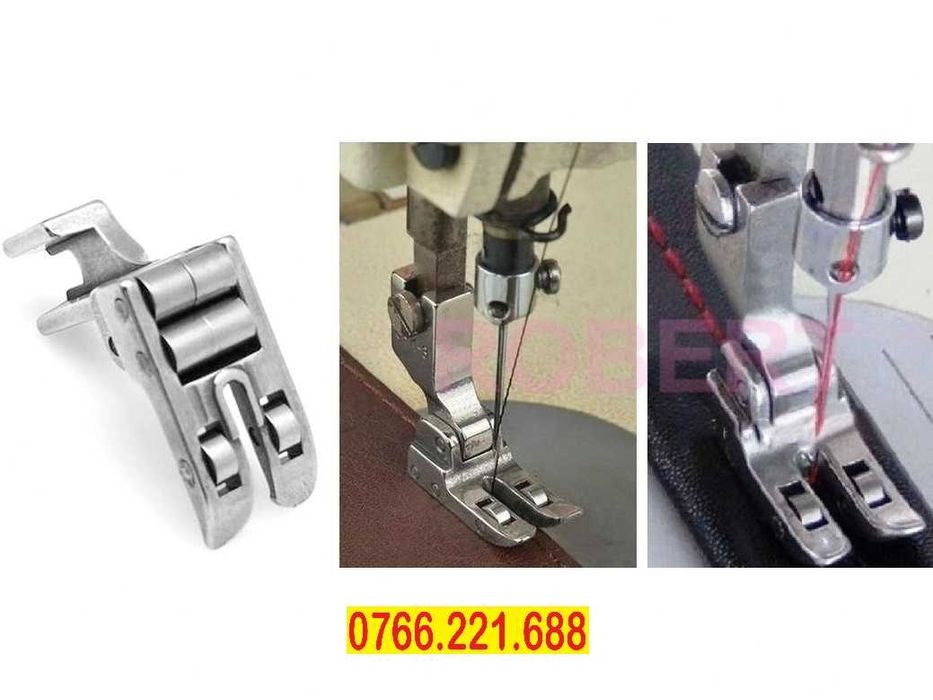 Piciorus role rola rotita - masini cusut piele vinilin plastic blana