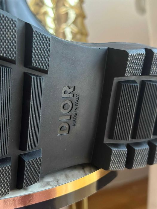 Мъжки боти DIOR 44 номер - естествена телешка кожа