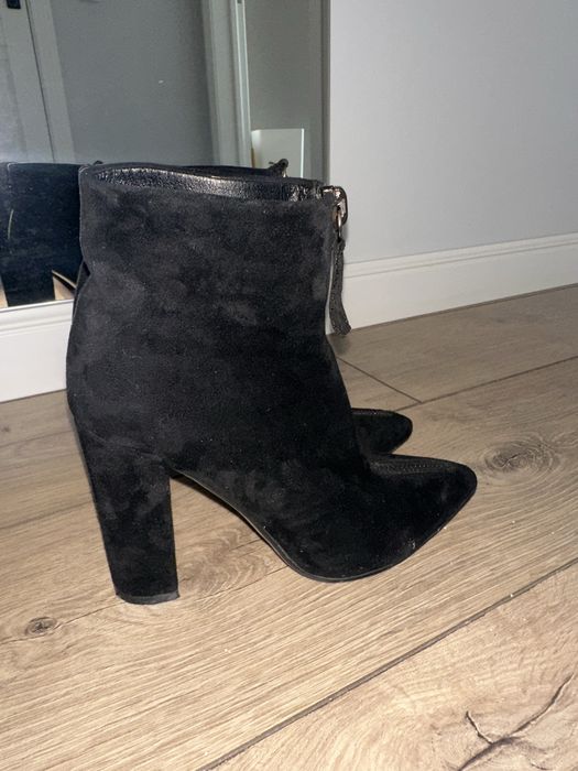 Сапоги женские кожа