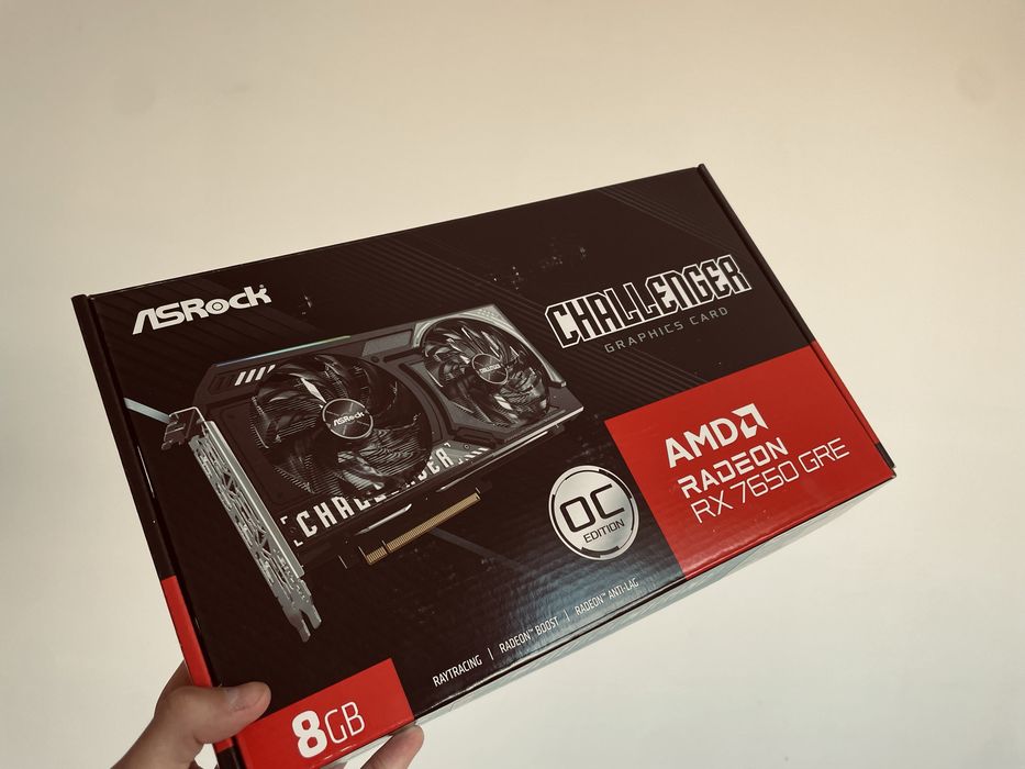 Видеокарта AMD Radeon RX7650 GRE OC 8gb Challenger
