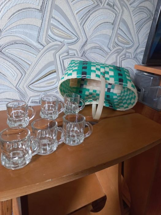 Корзинка СССР, бокальчики