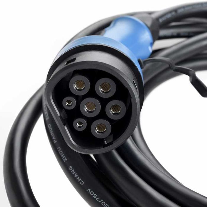 Мобилна зарядна станция Duosida | Тип 2 | 7,4 kW 32 А | 5 метра