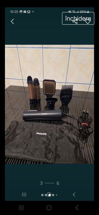 Perie bucle cu aer cald