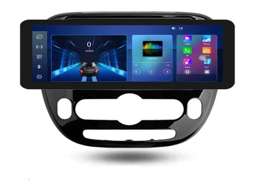 KIA SOUL / КЛИМАТРОНИК / 2013-2019 - 9" андроид навигация, 9597