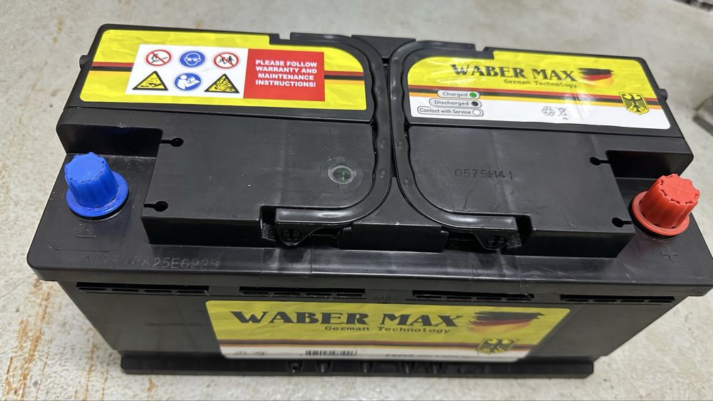 Аккумулятор Waber Max 100ah Germany