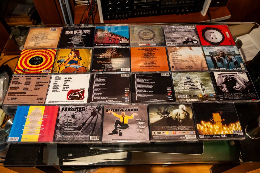 Parazitii cd-uri audio