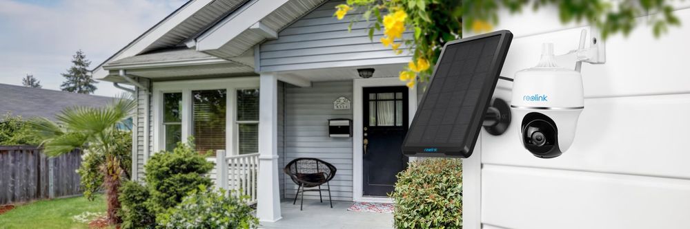 Camera de supraveghere Reolink Argus PT cu panou solar