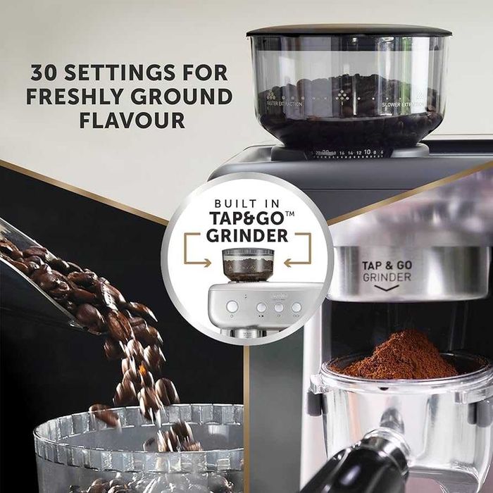 Еспресо машина Breville Barista Max с вградена кафемелачка