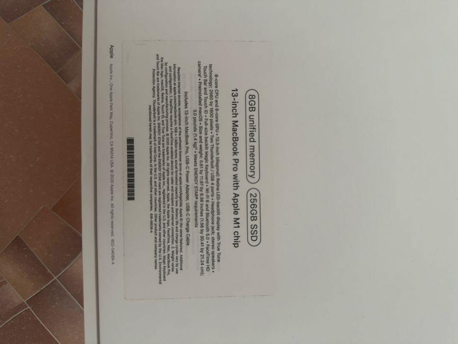 Macbook Pro 13, 256ГБ сатылады