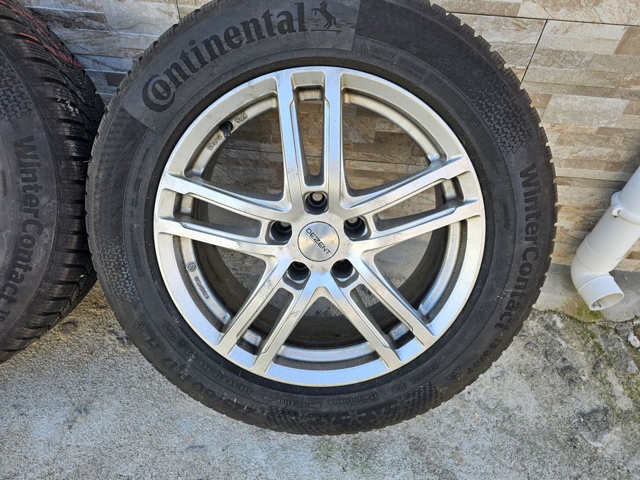 Лети джанти DEZENT 17" със зимни гуми Continental