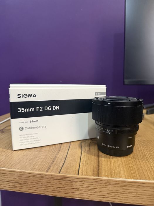 Sigma 35mm 2.0 отличное состояние