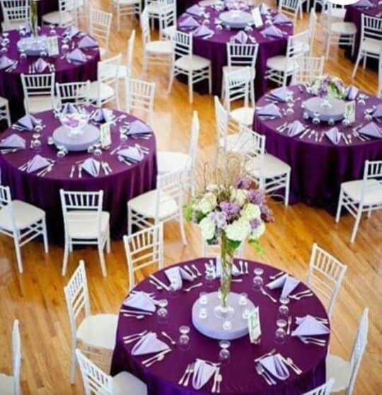 Capac Fata Masa / Fete de Masa Evenimente / Perne Scaune Chiavari