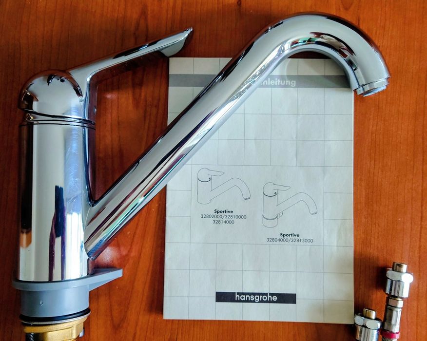 Hansgrohe Sportive смесителна батерия за кухня, с керамична глава