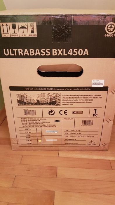 Ултрабас Behringer Ulrabass BXL 450A