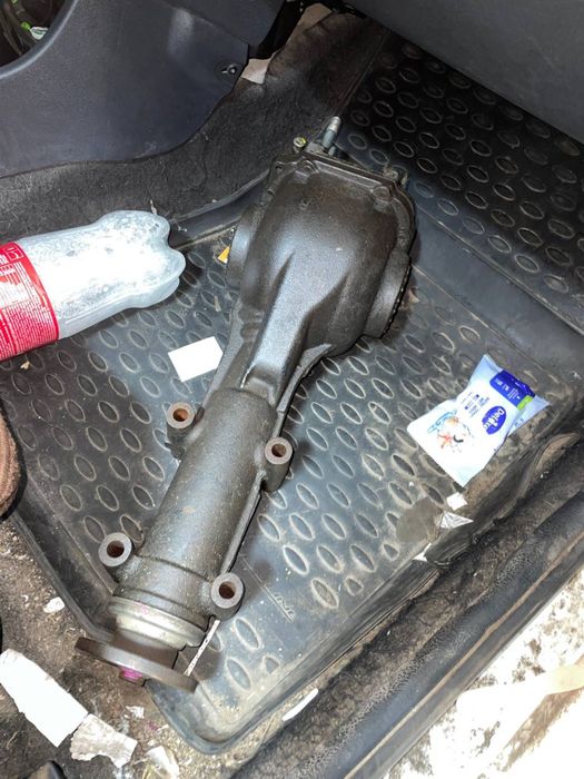 Задний редуктор на subaru forester