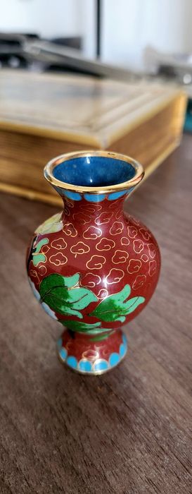 Cloisonné vază veche