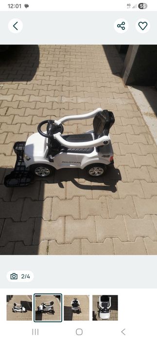 Детска кола Ford на chipolino с мелодии