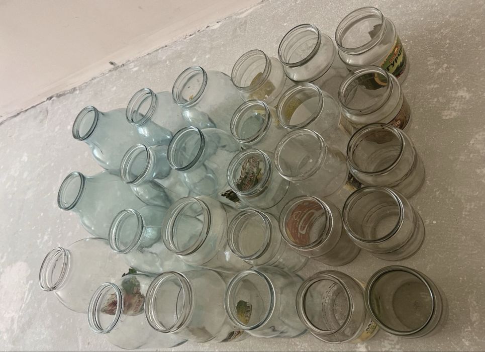 Банки 2л 3л, за всё 500 тг