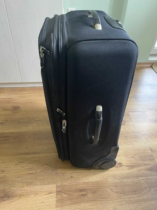 Куфар текстил голям 73 х 50 х 30 см /Червен