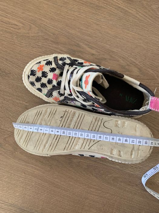 Кеды Zara для девочки 34 размер