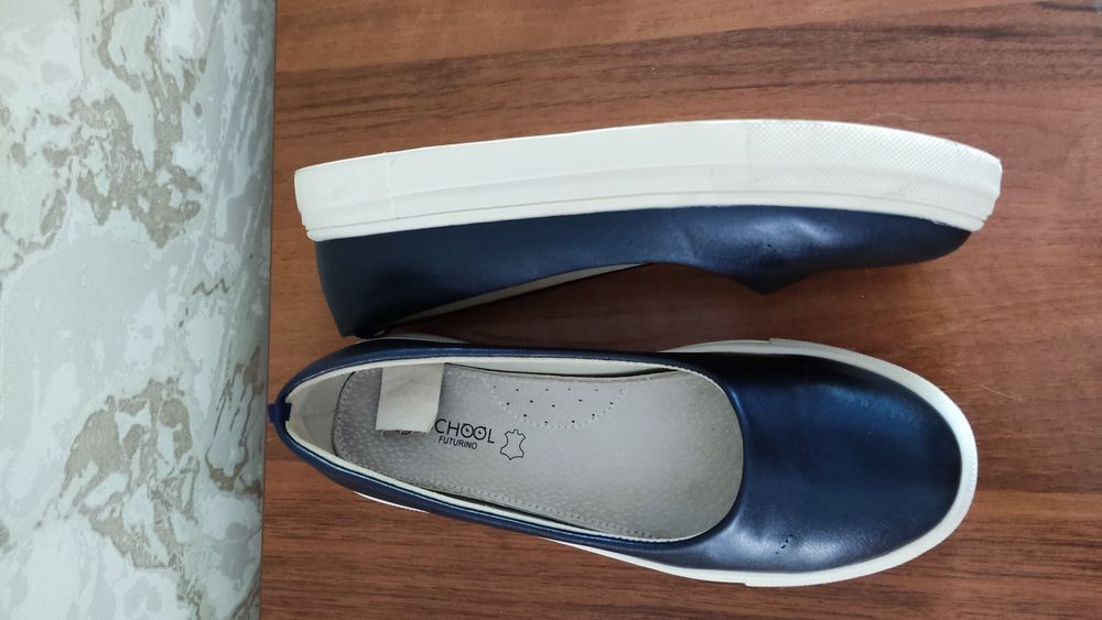 Школьная обувь, балетки р.37