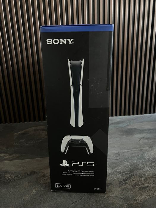 Playstation 5 PS5 Digital Edition 825GB - ЧИСТО НОВ С ГАРАНЦИЯ!