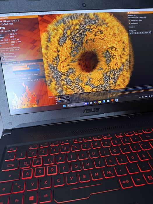 Gaming Asus Tuf FX504GD procesor i5 8300H