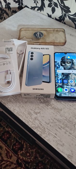 Samsung Galax a 15 5 Gi 128gb като нов Гаранциа