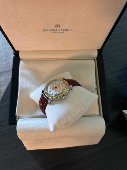 Maurice LaCroix Masterpiece 18k Gold Bezel