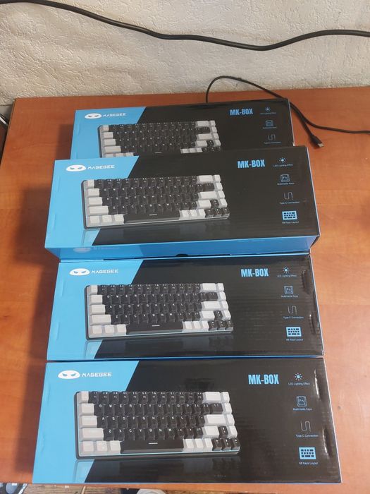 Okazie! Tastatura mecanica black cu fir iluminata 60%,noua la cutie! Magee MK-Box