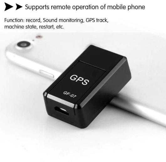 Проследяващо Подслушвателно Устройство GPS Тракер Mini GF-07 GPS Локатор Против Крадци На Коли SOS Google Maps Магнитен Тракер Звук Tracker Автомобили