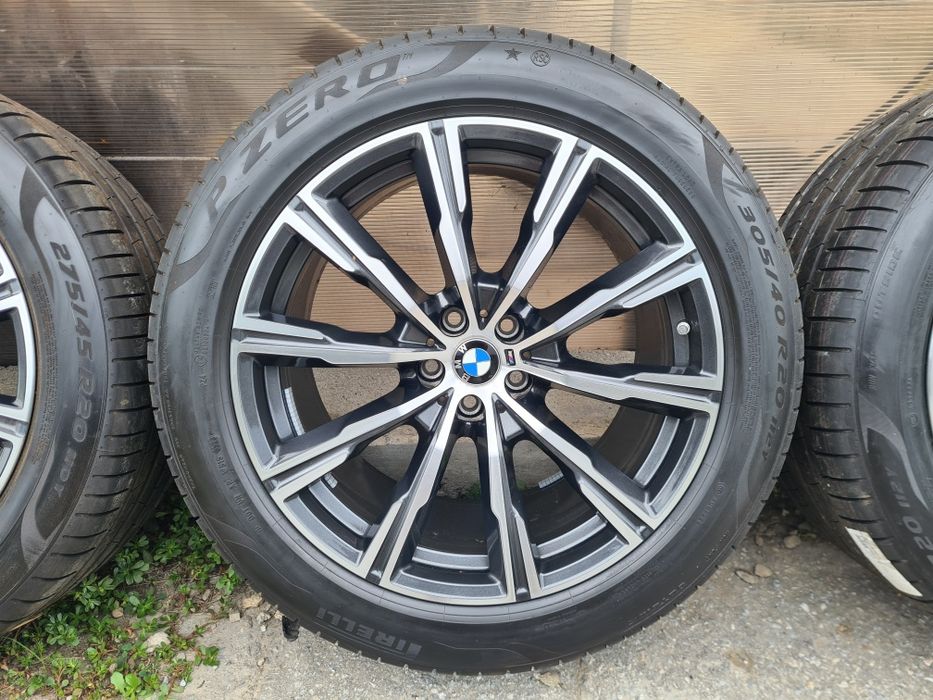 Оригиналти нови джанти с нови гуми за BMW X5, X6, X7 
 20 цола на