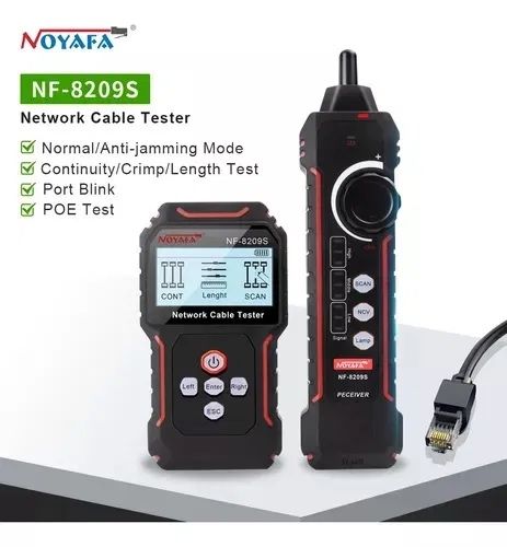 Noyafa NF-8209S сетевой тестер rj45 rj11